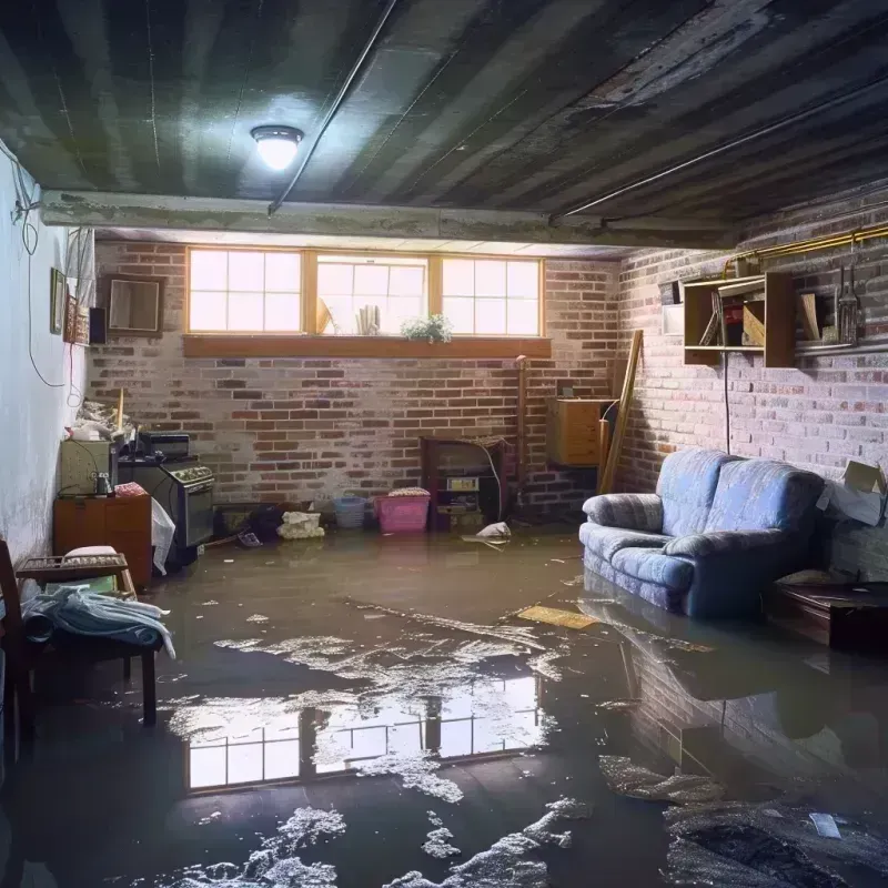 Flooded Basement Cleanup in Hinesburg, VT